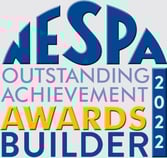 2022 Nespa Winner Digital Sticker gray background